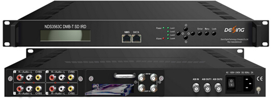 NDS3563C DMB-T( DVB-C/S2/T2)標清大卡機（AVS+解碼）